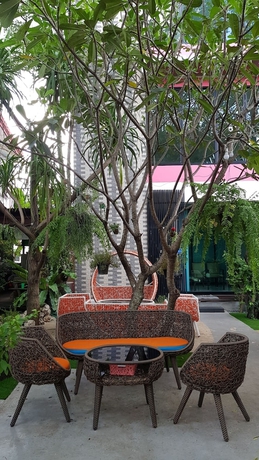Imagen de los exteriores del Hostel Coffee Station. Foto 15