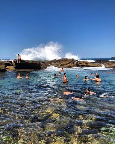 Imagen de la piscina del Hostel Coogee Beach House. Foto 19