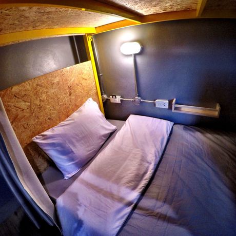 Imagen de la habitación del Hostel Cubic Bangkok. Foto 14