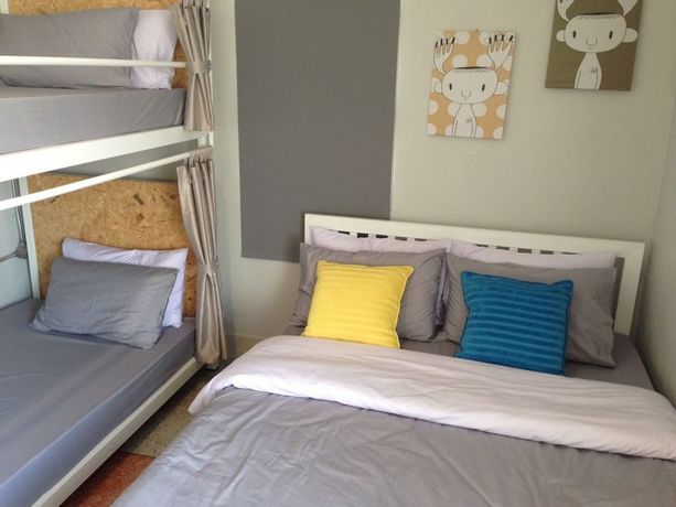 Imagen de los interiores del Hostel Cubic Bangkok. Foto 16