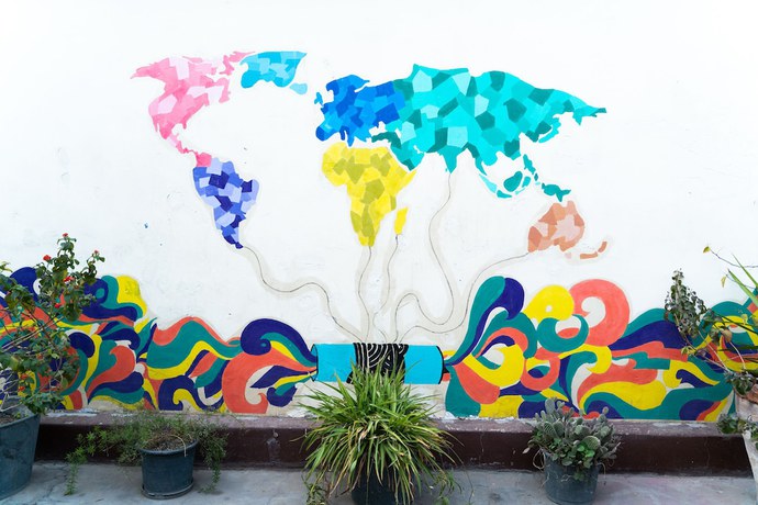 Imagen de los exteriores del Hostel Dahab, El Cairo. Foto 13