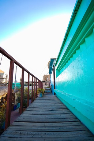 Imagen de los exteriores del Hostel Dahab, El Cairo. Foto 14