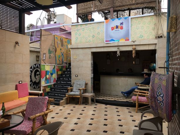 Imagen de los exteriores del Hostel Dahab, El Cairo. Foto 15