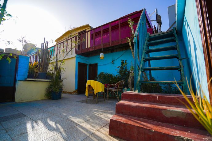 Imagen de los exteriores del Hostel Dahab, El Cairo. Foto 16