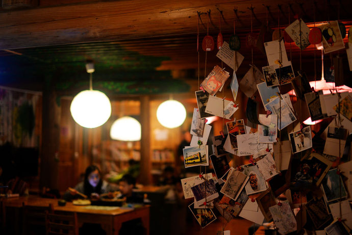 Imagen de los interiores del Hostel Dragon's Den In Longji Rice Terraces. Foto 7