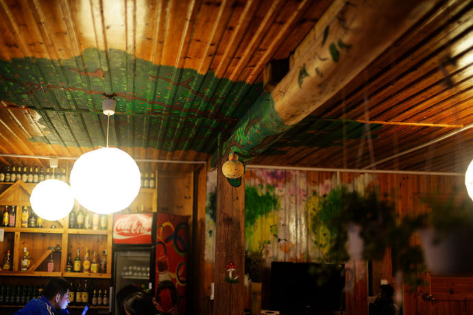 Imagen de los interiores del Hostel Dragon's Den In Longji Rice Terraces. Foto 8