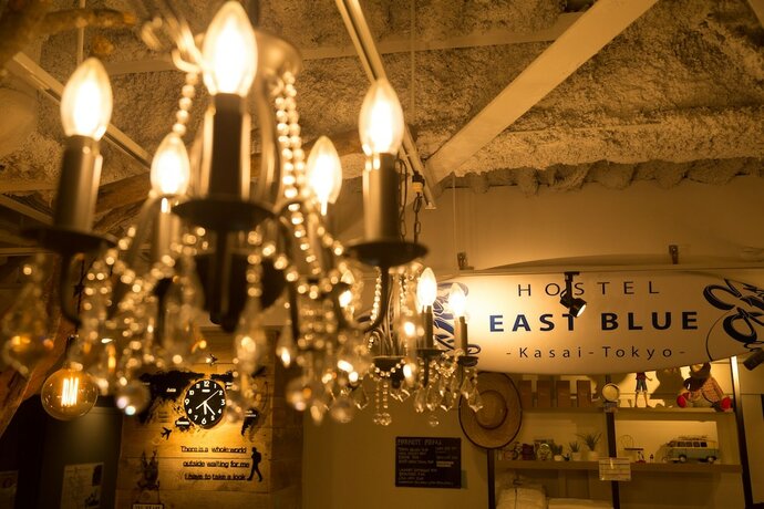 Imagen de los interiores del Hostel East Blue Kasai Tokyo. Foto 17