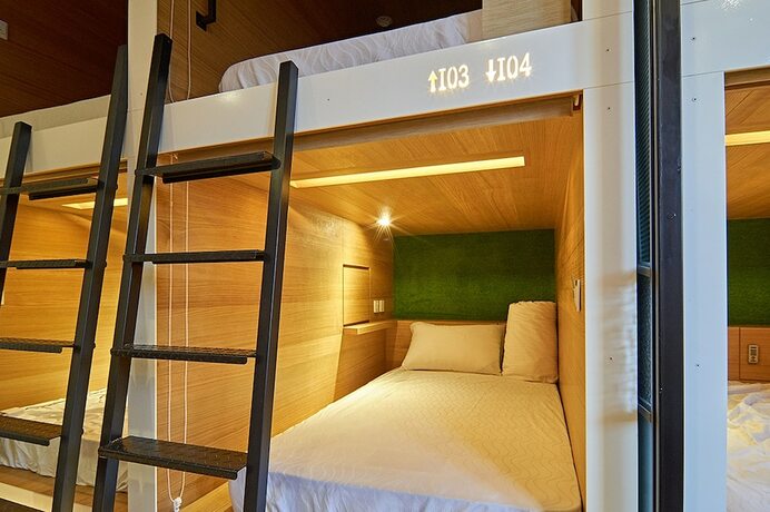 Imagen general del Hostel East, Jiaoxi. Foto 6