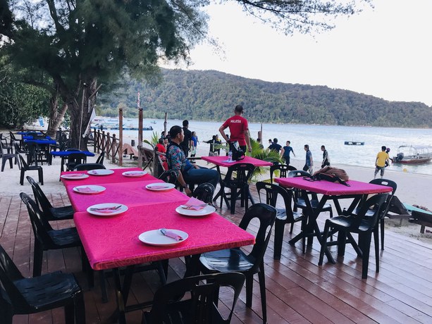 Imagen de los exteriores del Hostel Eco Marine Perhentian Island Resort -. Foto 12