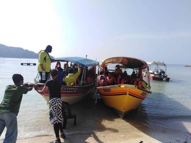 Imagen de los exteriores del Hostel Eco Marine Perhentian Island Resort -. Foto 16