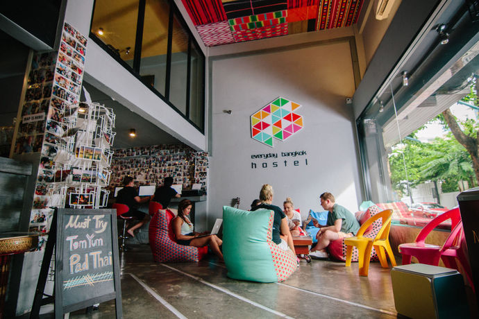 Imagen de los interiores del Hostel Everyday Bangkok. Foto 11