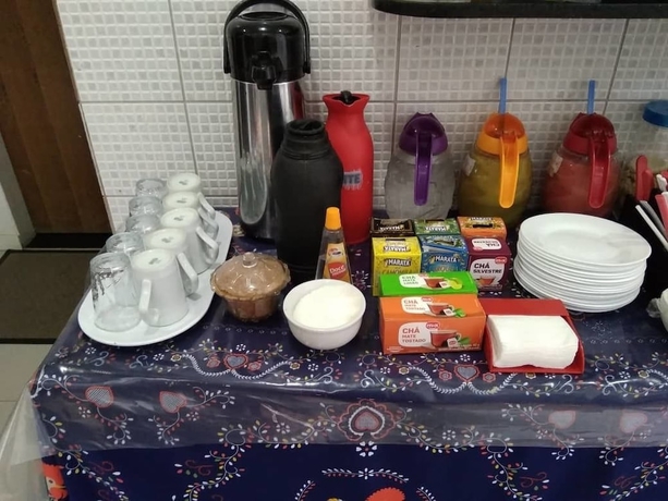 Imagen del bar/restaurante del Hostel Farol Da Barra Suites E. Foto 5