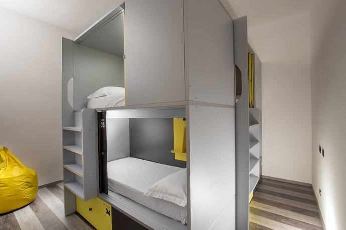 Imagen de la habitación del Hostel Free Hostels Roma. Foto 6