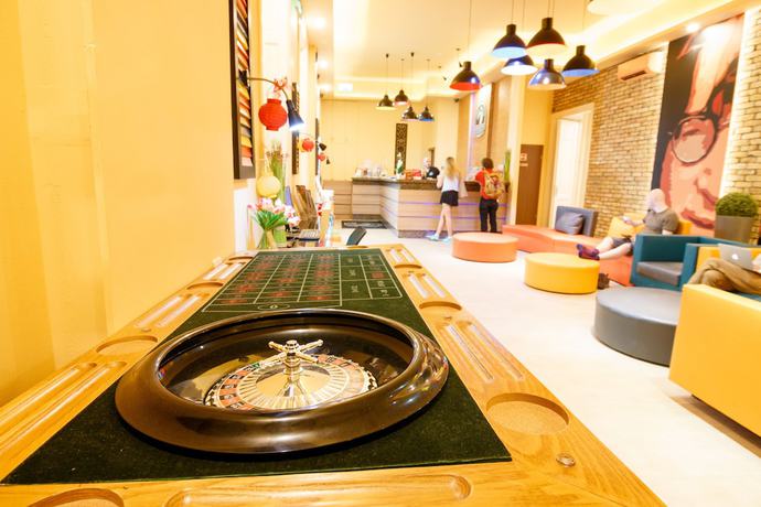 Imagen de los interiores del Hostel Full Moon. Foto 18