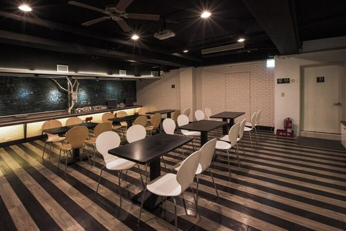 Imagen del bar/restaurante del Hostel Fun Inn Taipei. Foto 12