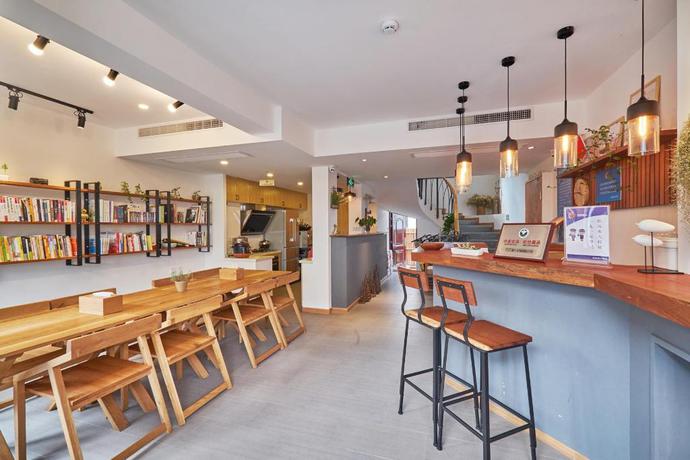 Imagen de los interiores del Hostel Hangzhou Yueshang Yunshe Boutique. Foto 7