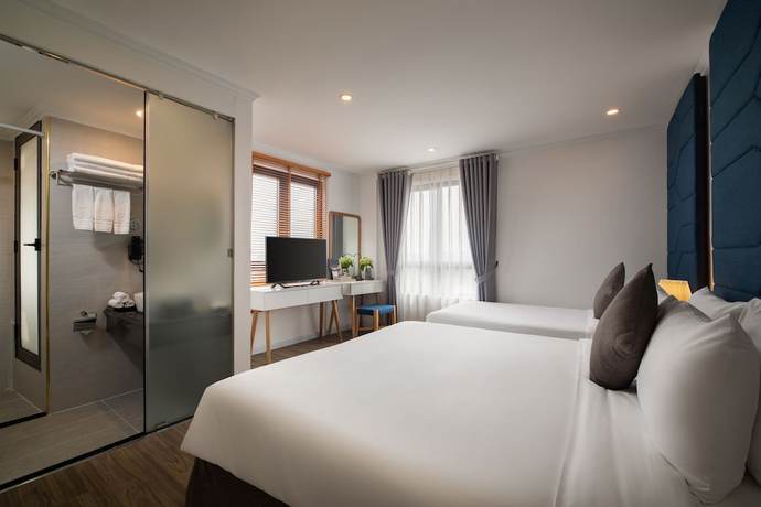 Imagen de la habitación del Hostel Hanoi Backpackers and Rooftop Bar. Foto 4