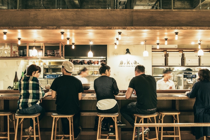 Imagen del bar/restaurante del Hostel Hatchi Kanazawa -. Foto 10