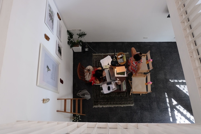 Imagen de los interiores del Hostel Haus Sathorn 21. Foto 19