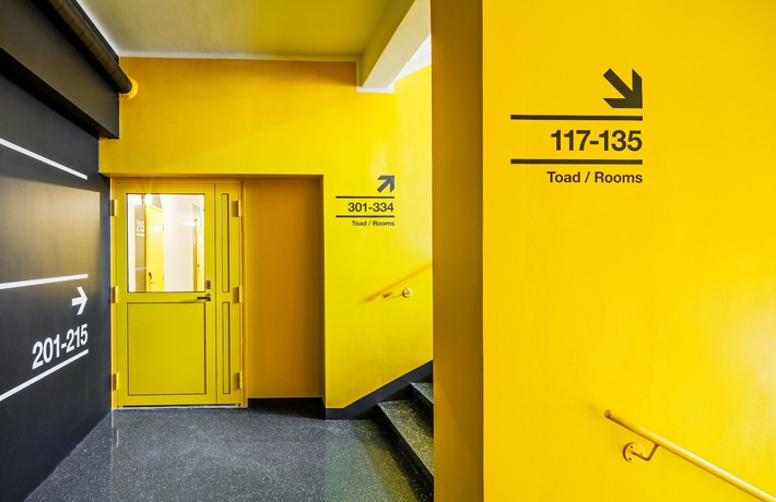Imagen de los interiores del Hostel Hektor Design. Foto 14
