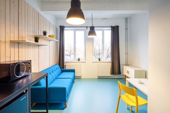 Imagen de los interiores del Hostel Hektor Design. Foto 17