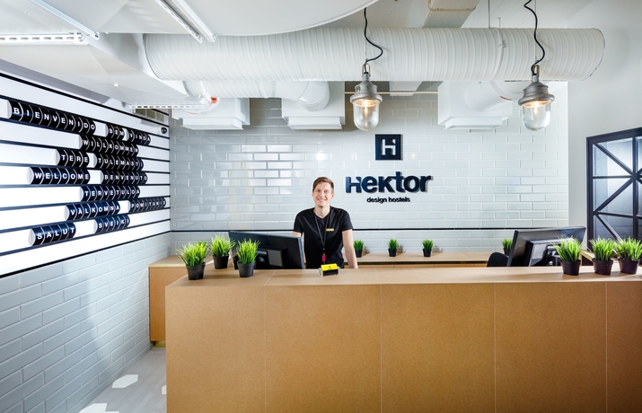 Imagen de los interiores del Hostel Hektor Design. Foto 19