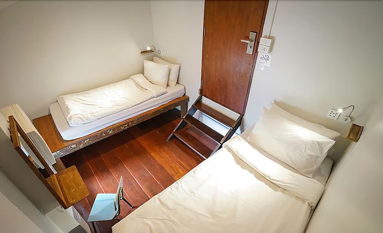 Imagen de la habitación del Hostel Here, Bangkok. Foto 12