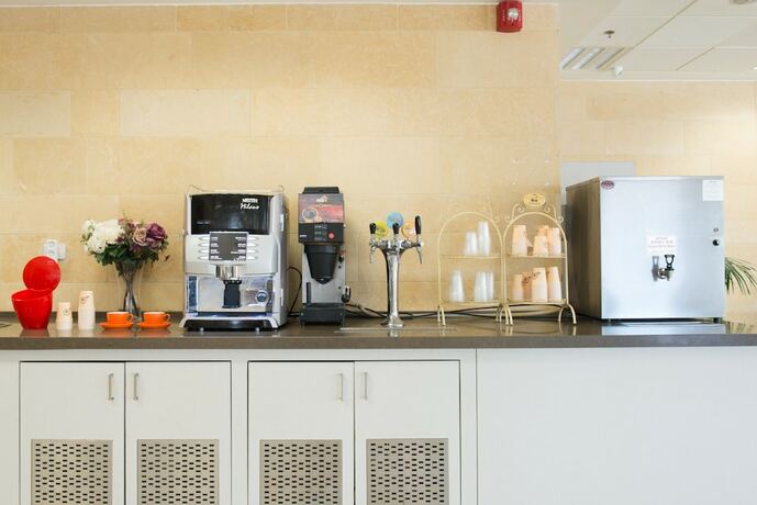 Imagen del bar/restaurante del Hostel Hi - Akko Knights. Foto 17