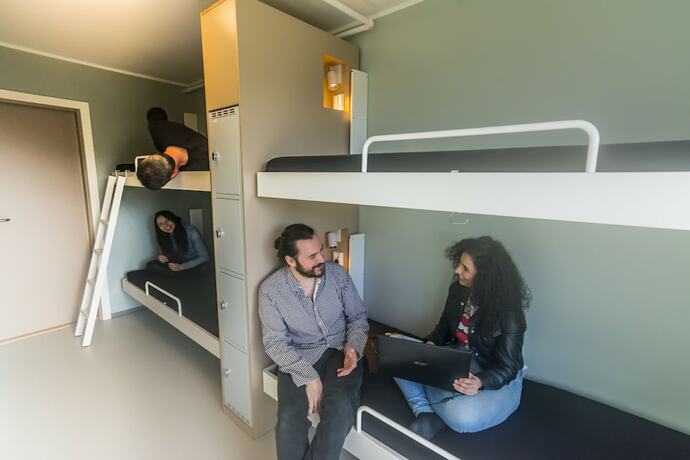 Imagen general del Hostel Hi Bergen Montana. Foto 9