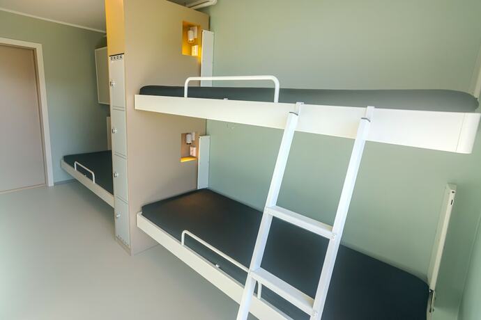 Imagen de la habitación del Hostel Hi Bergen Montana. Foto 14