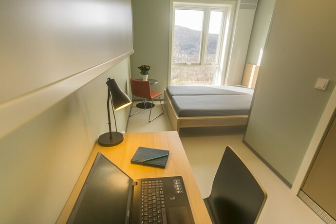 Imagen de la habitación del Hostel Hi Bergen Montana. Foto 16