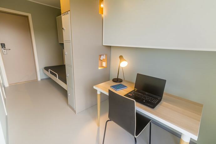 Imagen de la habitación del Hostel Hi Bergen Montana. Foto 17