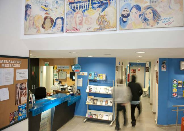 Imagen de los interiores del Hostel Hi Lisboa – Pousada De Juventude. Foto 21