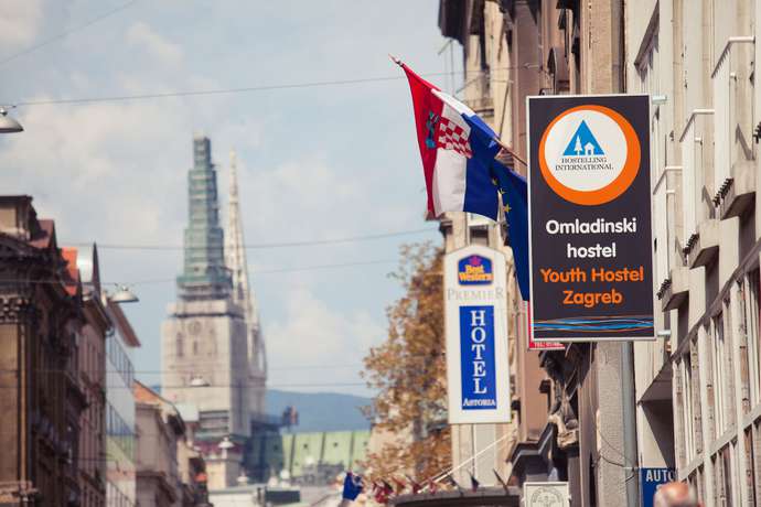 Imagen general del Hostel Hi Zagreb. Foto 1