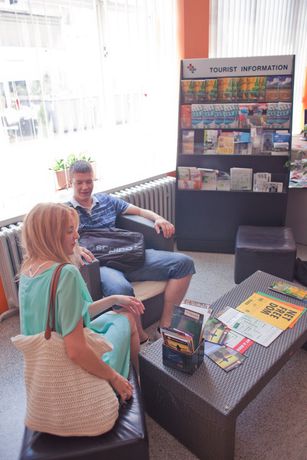 Imagen de los interiores del Hostel Hi Zagreb. Foto 15