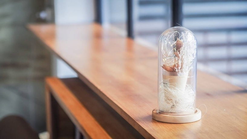 Imagen de los interiores del Hostel Hoft Bangkok. Foto 13