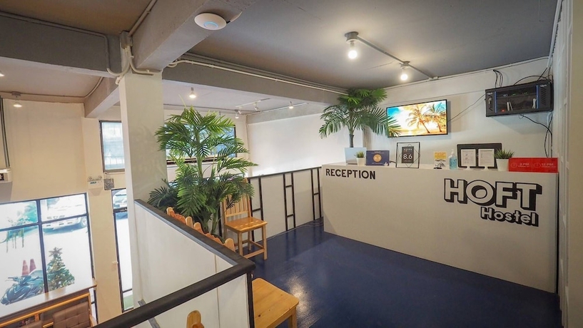 Imagen de los interiores del Hostel Hoft Bangkok. Foto 17