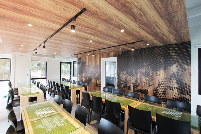Imagen del bar/restaurante del Hostel Hong Kong Island Yha Jockey Club Mt. Davis Youth. Foto 4