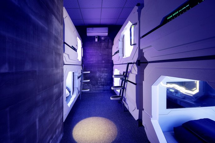 Imagen de la habitación del Hostel Huangshan Welda Capsule Youth. Foto 5