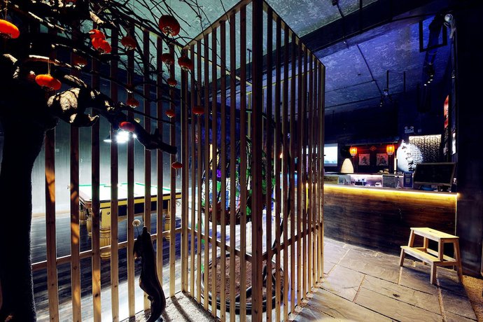 Imagen de los interiores del Hostel Huangshan Welda Capsule Youth. Foto 17