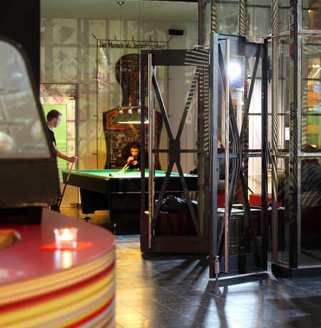 Imagen de los interiores del Hostel Industriepalast. Foto 17