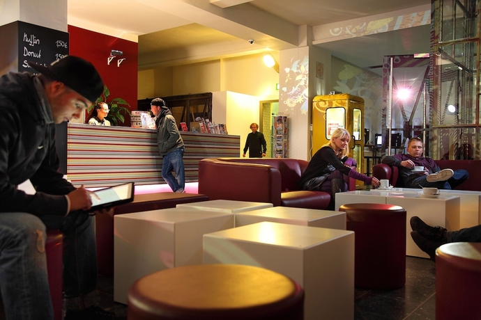 Imagen del bar/restaurante del Hostel Industriepalast. Foto 3