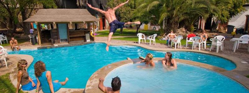 Imagen de la piscina del Hostel La Casa Roja. Foto 7