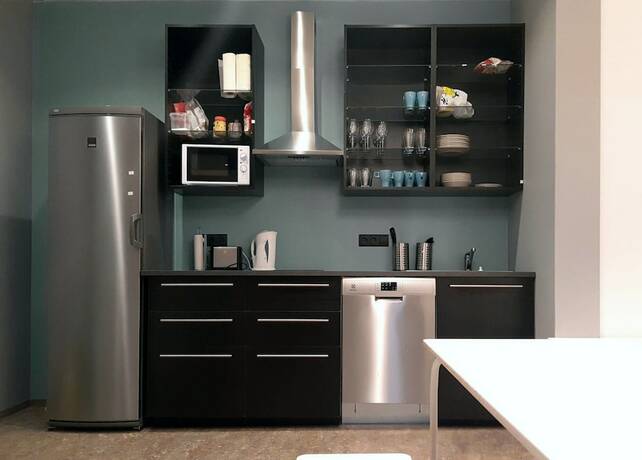 Imagen del bar/restaurante del Hostel Lækur, Reykjavik. Foto 11