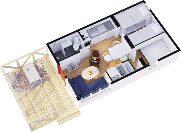 Imagen de la habitación del Hostel Lagunen Cottages and. Foto 4