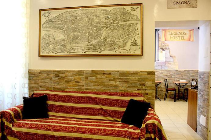 Imagen de los interiores del Hostel Legends, Roma. Foto 9