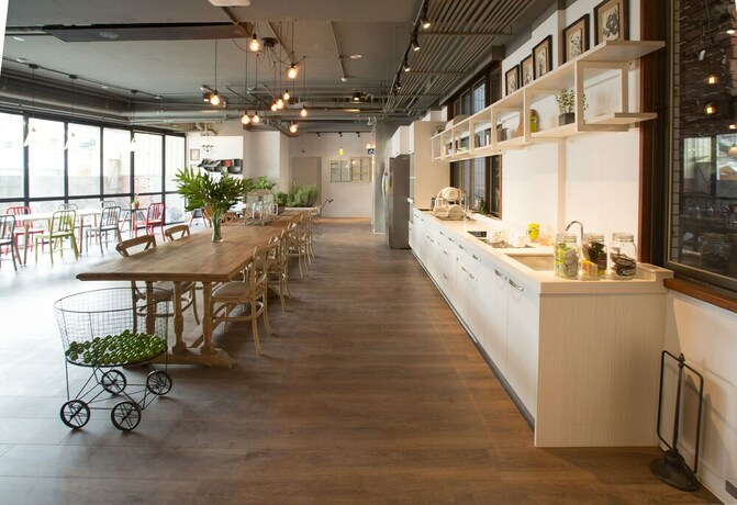 Imagen de los interiores del Hostel Light, Tainan. Foto 31