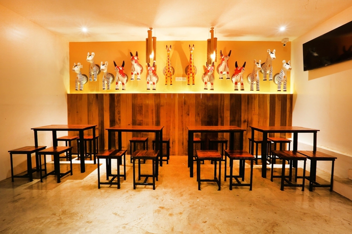 Imagen del bar/restaurante del Hostel Little Hpa An. Foto 2