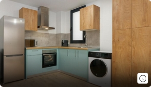 Imagen de los interiores del Hostel Live it Malaga. Foto 9