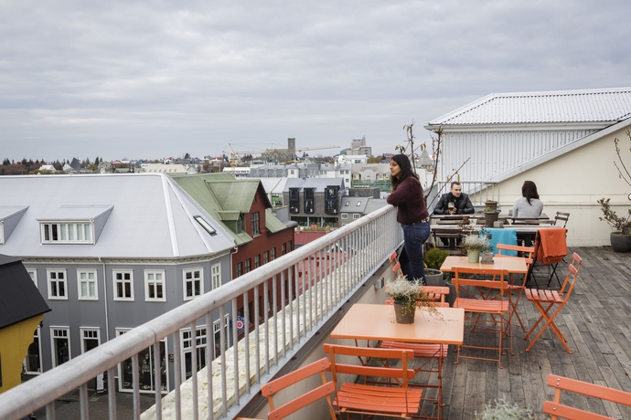 Imagen de los exteriores del Hostel Loft, Reykjavik. Foto 14